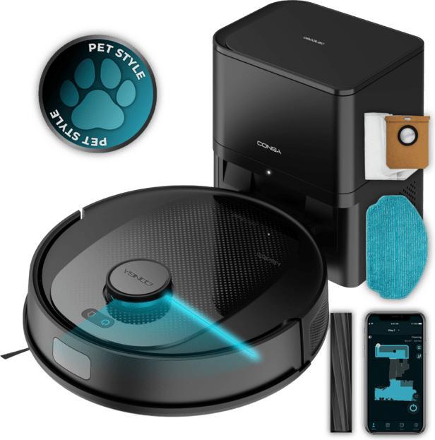 Produktbild Cecotec Conga 7690 Immortal Max Home M (5000 Pa, Wischtuch)