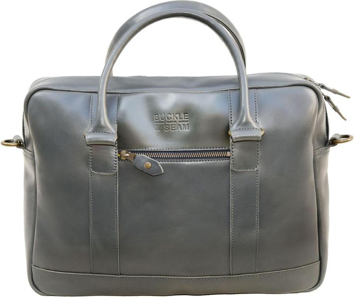 Actual product image Buckle & Seam Everett briefcase anthracite/yellow (16")