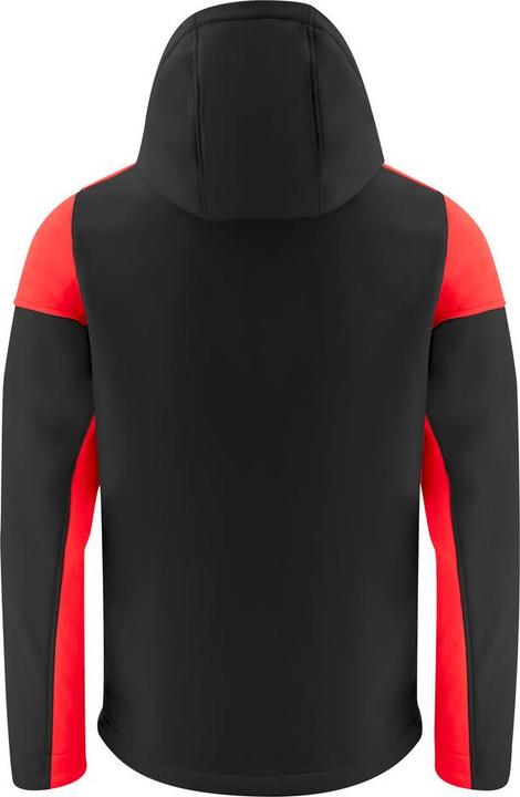Actual product image Sharp Printer Prime Softshell Jacket Men Black/Red - Size XXL (XXL)