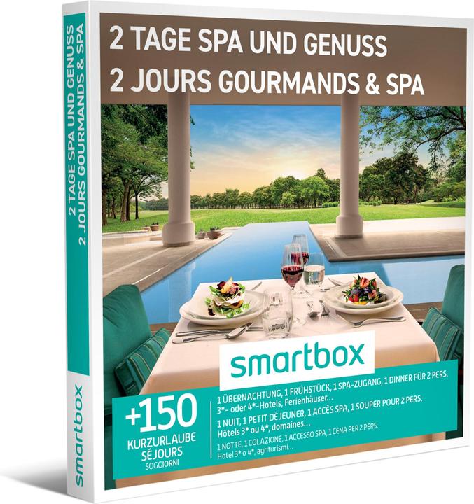 Image du produit Smartbox 2 jours gourmands & spa (2 Personnes)