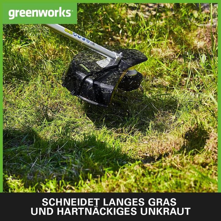 Produktbild Greenworks lawn mower GD40BCB (Trimmfaden)