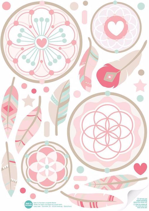 Produktbild Lovely label Wandtattoo Traumfänger (Ø 25 x 25 cm)