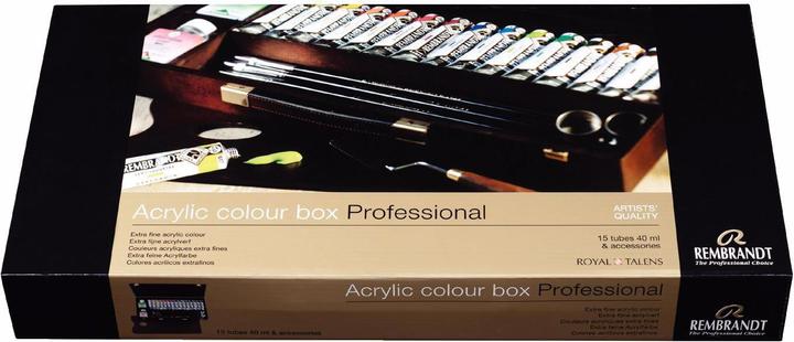 Produktbild Rembrandt Acrylfarbe Professional 40 ml, Mehrfarbig (Mehrfarbig, 40000 ml)