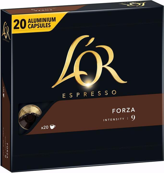Image du produit L’OR Espresso Capsules de café Espresso Forza 20 pièces (20 x Port.)