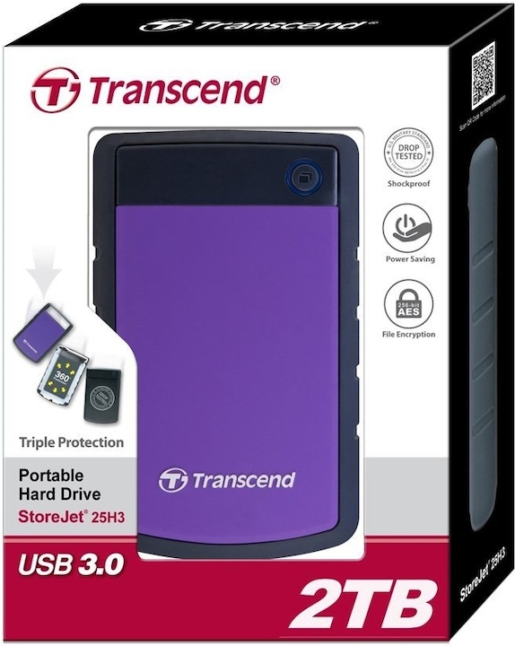 Produktbild Transcend StoreJet 25H3 (2 TB)