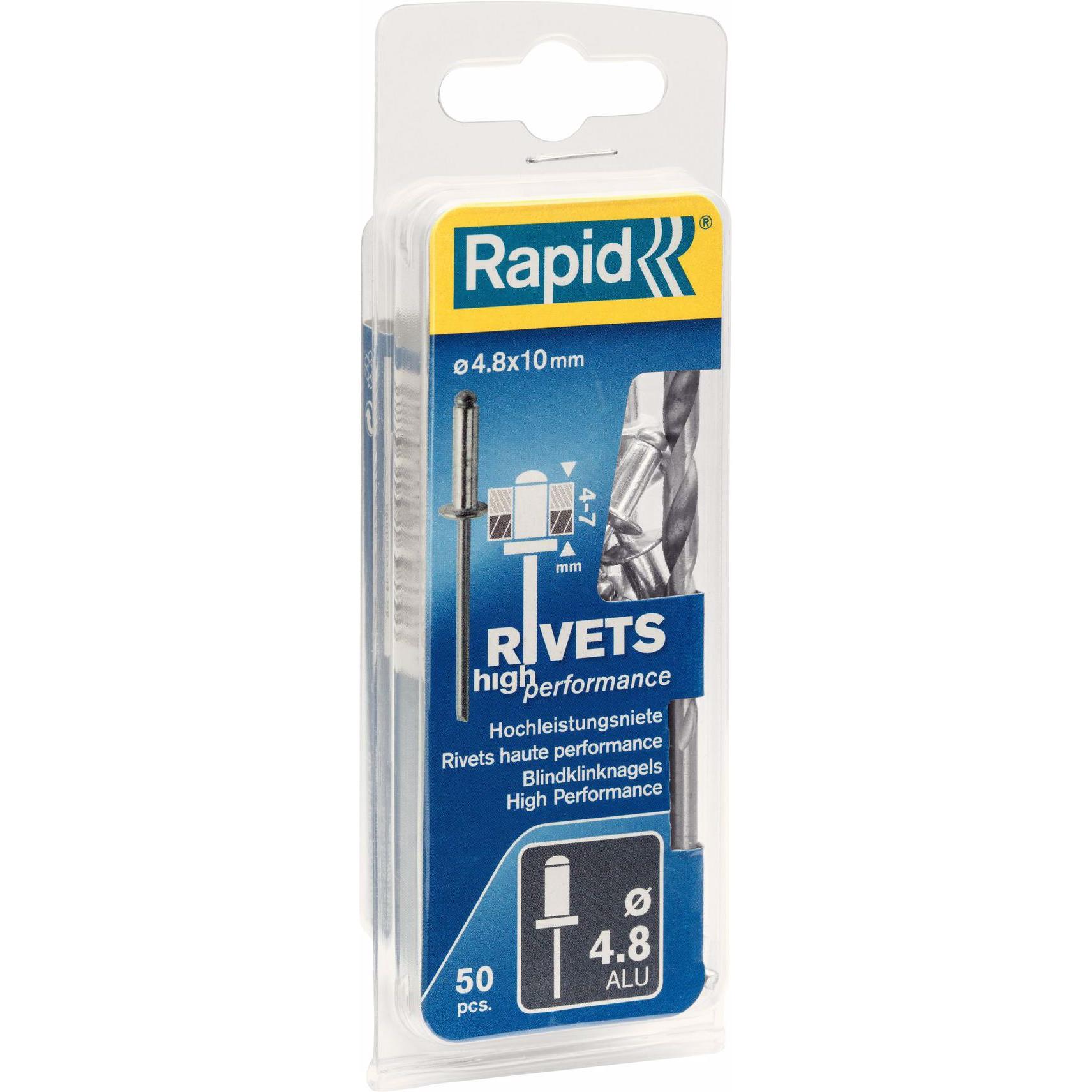 Rapid, Nieten, Universal Blindniete Ø 4,8 x 10 mm