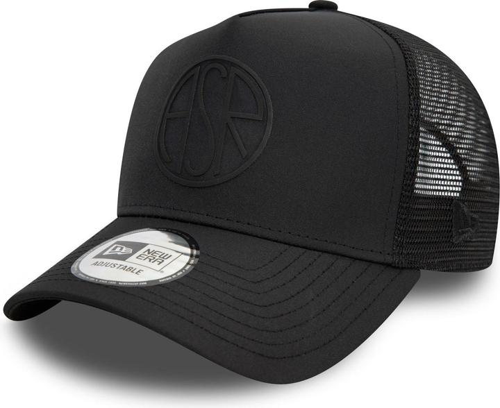 Produktbild New Era A-Frame Mesh Trucker Cap - AS Roma schwarz