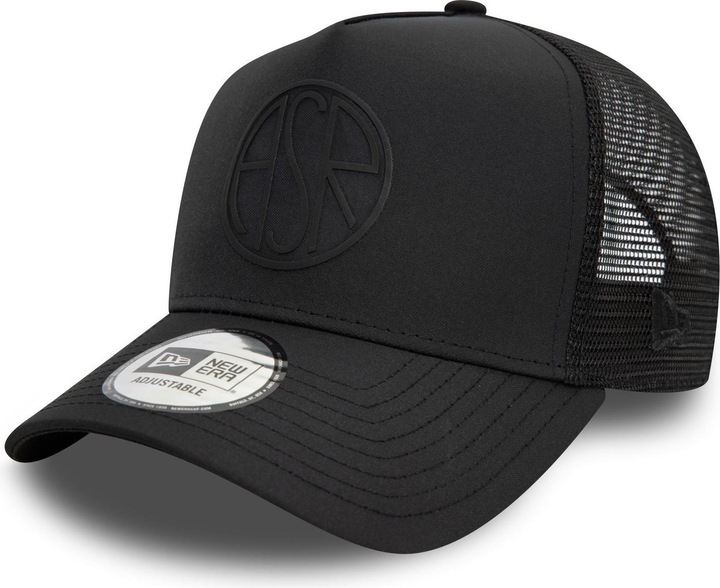New Era A-Frame Mesh Trucker Cap - AS Roma schwarz
