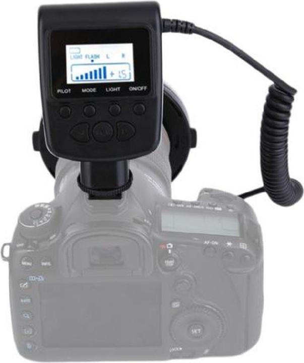 Produktbild Studioking Makro LED Ringlampe mit Blitz RL-130 (Ringleuchte)