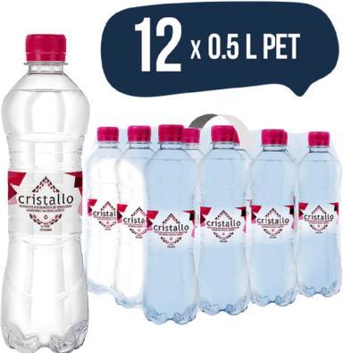 Actual product image Cristallo Mineral water (12 x 50 cl)
