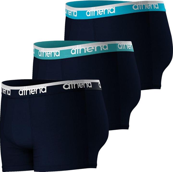 Produktbild 3er-Pack einfarbige Boxershorts Easy Bio (L, 3er Pack)