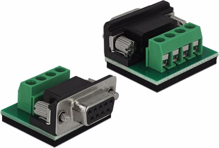 Actual product image Delock Connector RS232 - RS485 Terminal Block, ESD protection (0.06 m)