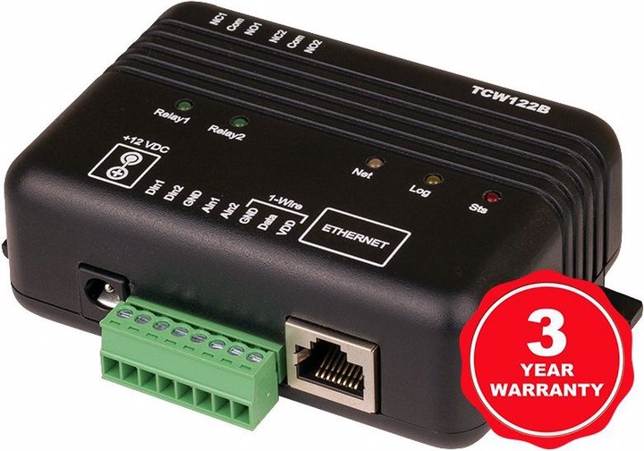 Produktbild Teracom Netzwerk IP Remote IO module TCW122B-CM (Analogaktor)