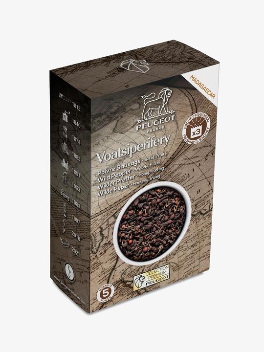 Produktbild Peugeot Voatsiperifery Sachets Wilder Pfeffer aus Madagaskar 60g x3 (90 g)