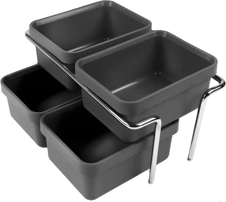 Produktbild Sotech Halter mit 4 Behältern für Abfallsystem DRAW