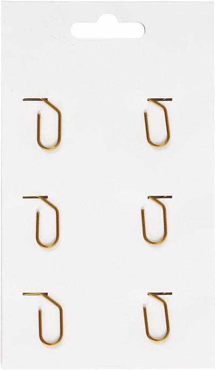 Produktbild Creativ Company Büroklammer Gold, 30x20 mm, 6 Stk. (6x)