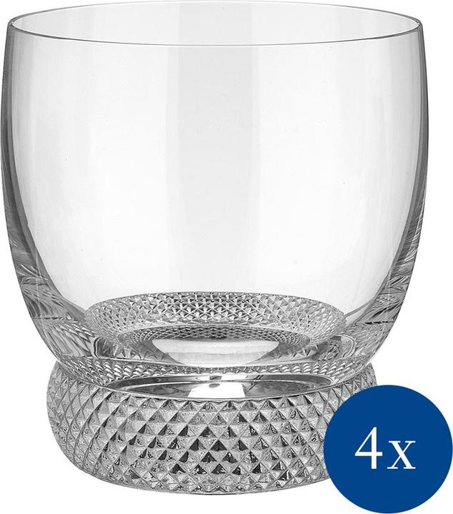 Villeroy & Boch Whiskyglas Set 4tlg. Octavie (3.60 dl, 4 x, Whiskygläser)