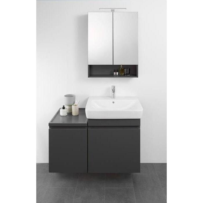 Thumbnail - Geberit, Waschbecken, Waschtisch Renova Plan 60 cm wei 501636001 (480 mm, 600 mm)