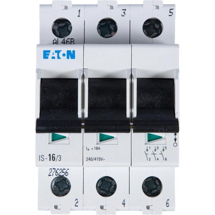 Thumbnail - Eaton, Systemstromversorgung, Hauptschalter 3p 240V 16A