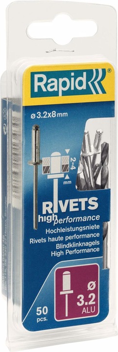Rapid Universal Blindniete Ø 3,2 x 8 mm
