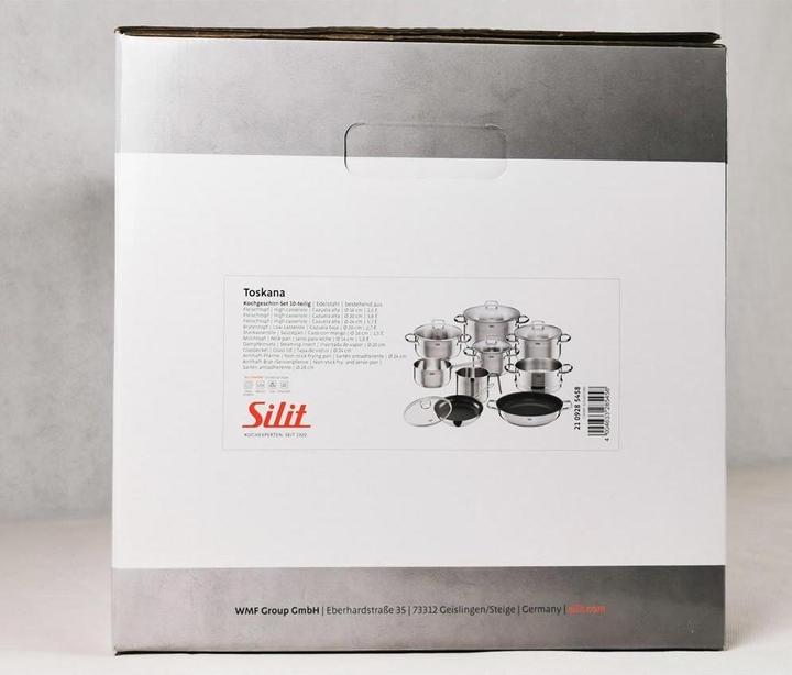 Actual product image Silit Toskana (28 cm, Pan set + pot set, Stainless steel)
