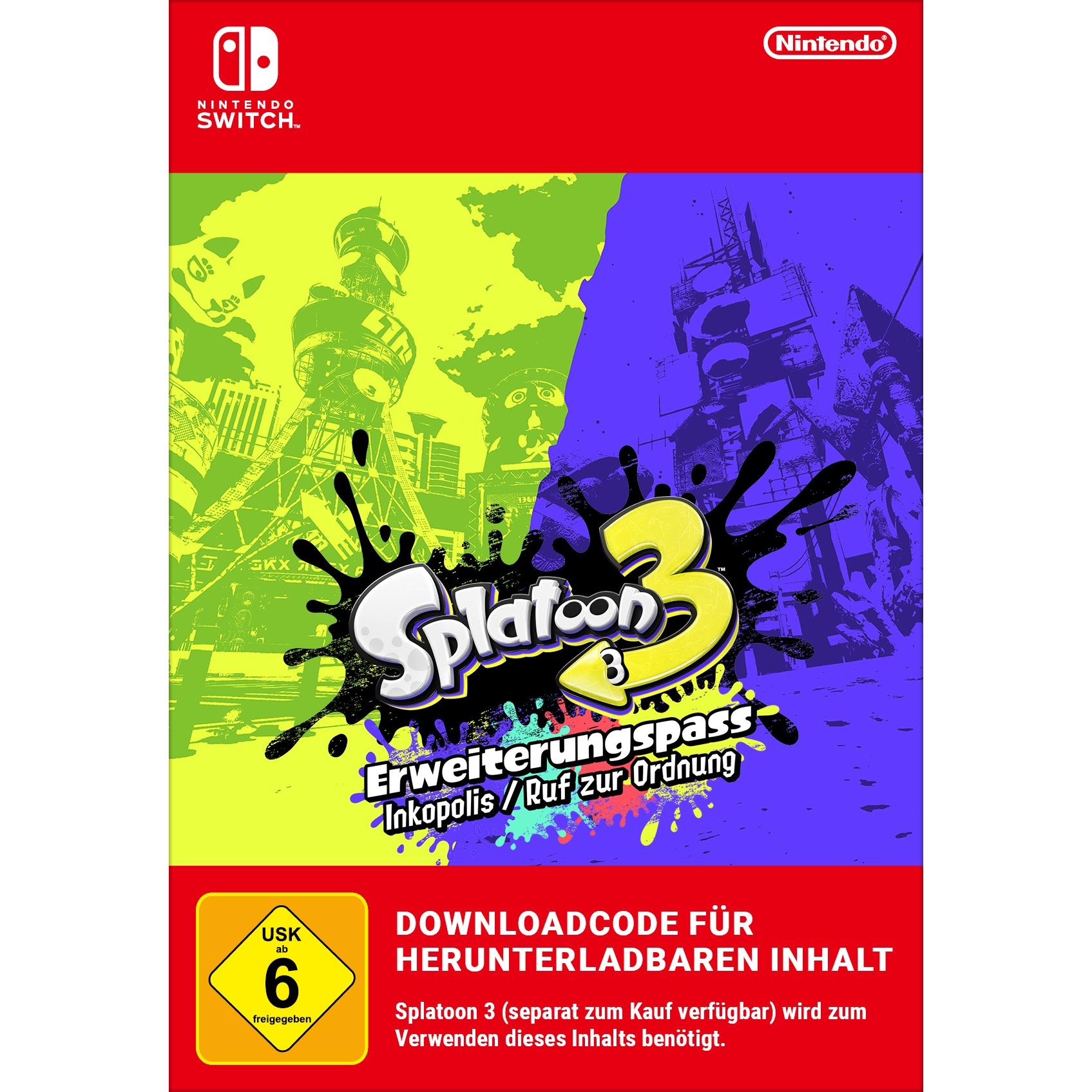 Switch Splatoon 3 Expansion Pass Digital Code (Switch) zum Sofortdownload