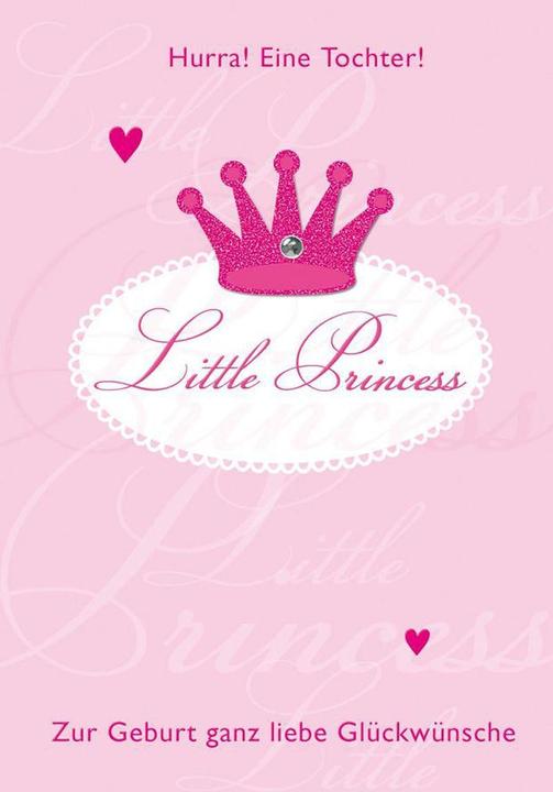 Produktbild Perleberg Glückwunschkarte Little Princess (1 Stk.)