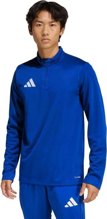 Produktbild Adidas Herren Entrada Trainingsoberteil, blaues Sweatshirt (M)