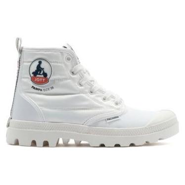 Palladium, Damen, Boots + Stiefel, Stiefeletten Pampa Hi Dare Rhona, Weiss, (37)