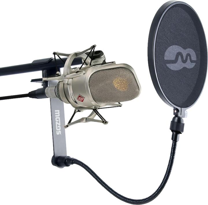 Actual product image Mozo Mozos PS-3 Filtr Pop do Mikrofonu z giętkim ramieniem 25cm