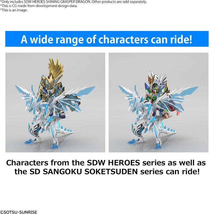 Produktbild Bandai SDW-Helden leuchtender Greifdrache