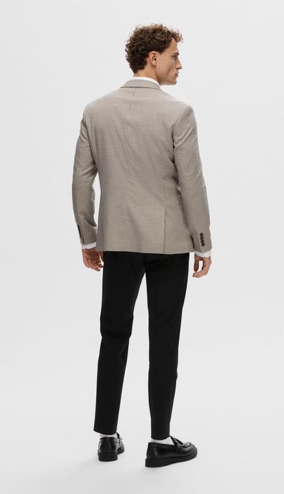 Actual product image Selected Slim Fit Check Blazer (50)