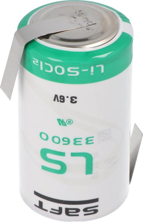 Produktbild Saft Batterie LS33600 mit Lötfahne Z-Form (1 Stk., D, 1700 mAh)