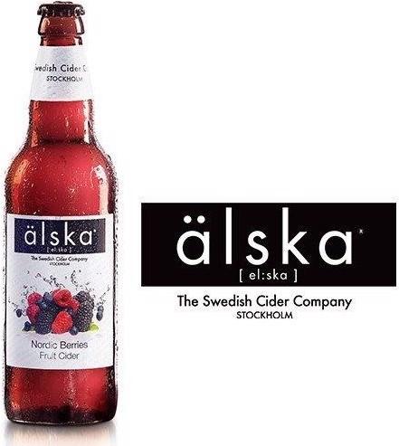 Immagine prodotto Älska Sidro di bacche nordiche Cassa 12 x 500 ml / 4 % Svezia (12 x 50 cl)