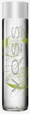 Actual product image Voss FLAVORED Sparkling Water LIME - MINT box 12 x 375 ml Norway (12 x 37.5 cl)
