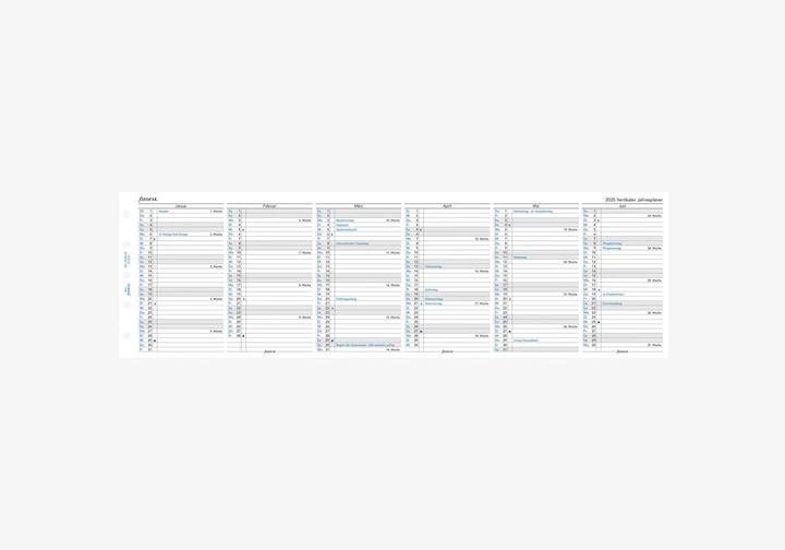 Immagine prodotto Filofax MINI PLANNER ANNO 2025 (67 x 105 mm)