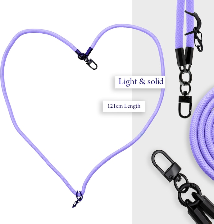 Actual product image Cadorabo Chain case for WIKO SLIDE 2 necklace cover adjustable