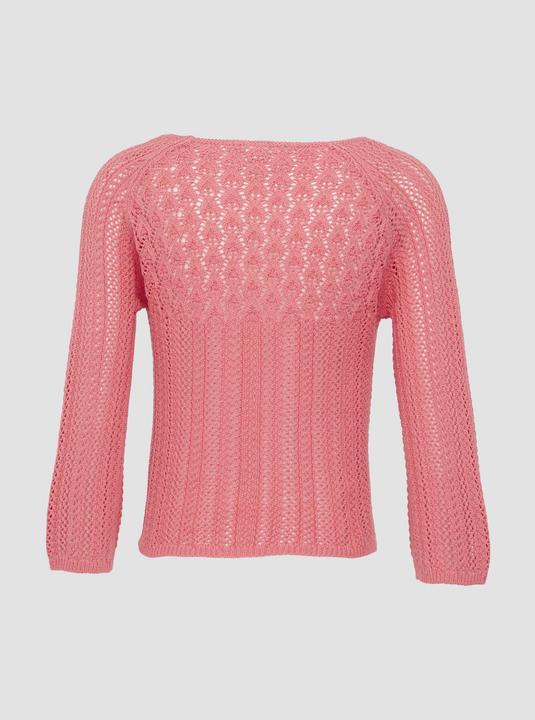 Produktbild S.Oliver Strickpullover Pullover in Häkeloptik (M)