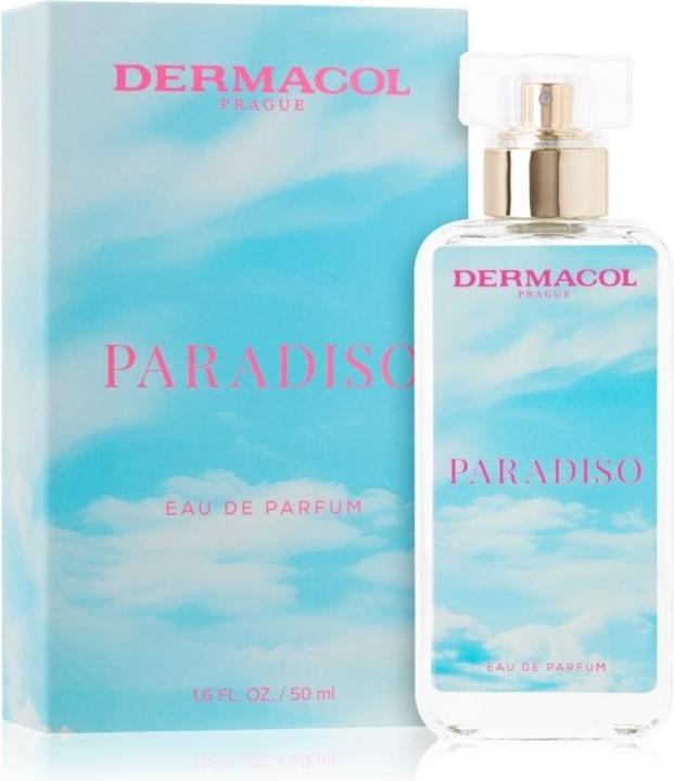 Actual product image Dermacol Paradiso Eau De Parfum 50 Ml (Eau de parfum, 50 ml)