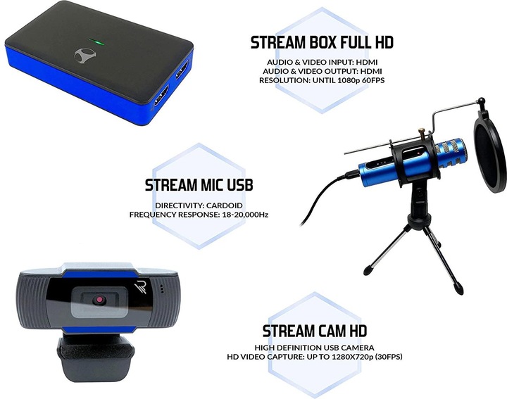 Actual product image Subsonic Accessory package for streaming