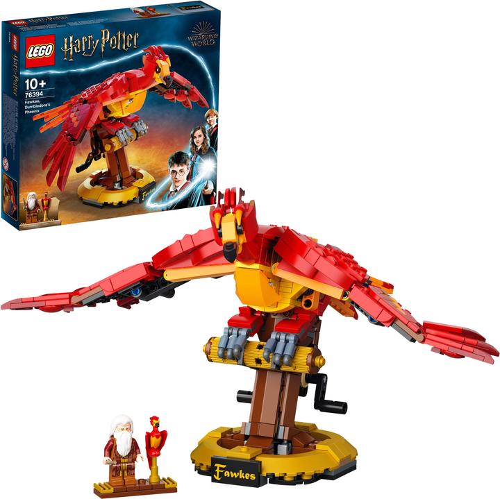 Immagine prodotto LEGO Fawkes, la Fenice di Silente (76394, LEGO Harry Potter, Set LEGO rari)