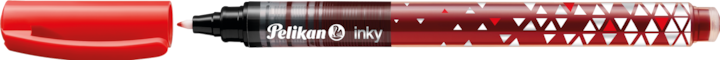 Actual product image Pelikan Ink pen Inky 273 red, blister pack visible ink level, line width: 0.5 mm (Red, 1 x)