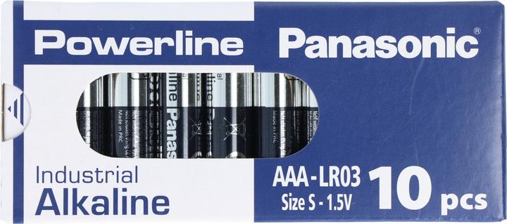 Actual product image Panasonic Powerline Industrial Alkaline (10 pcs., AAA)