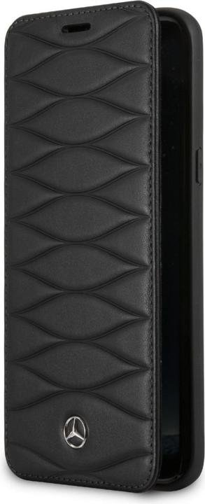 Actual product image Mercedes-Benz Book Case Genuine Leather (Samsung Galaxy S8+)