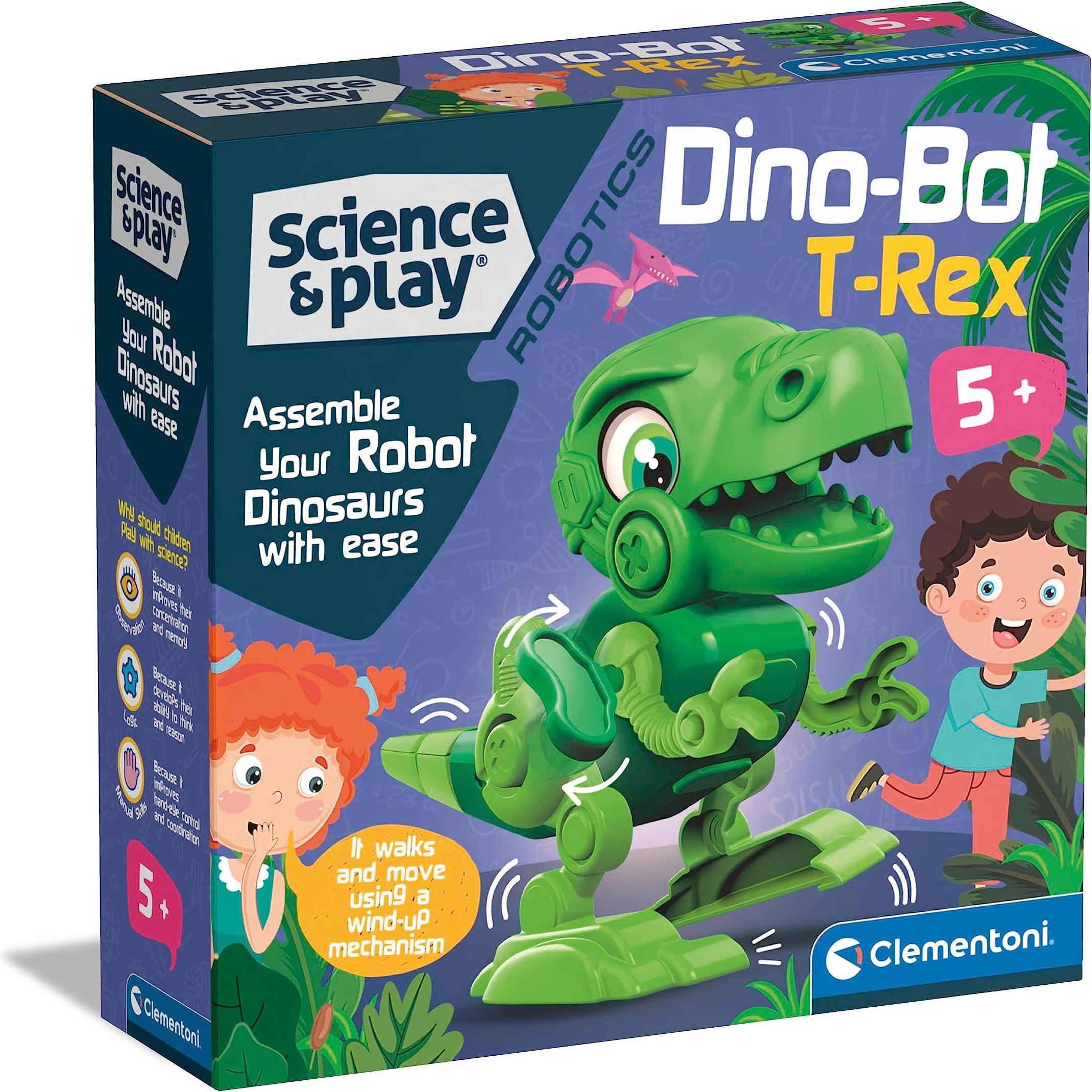Clementoni Science & Games Junior – Dino Bot T-Rex