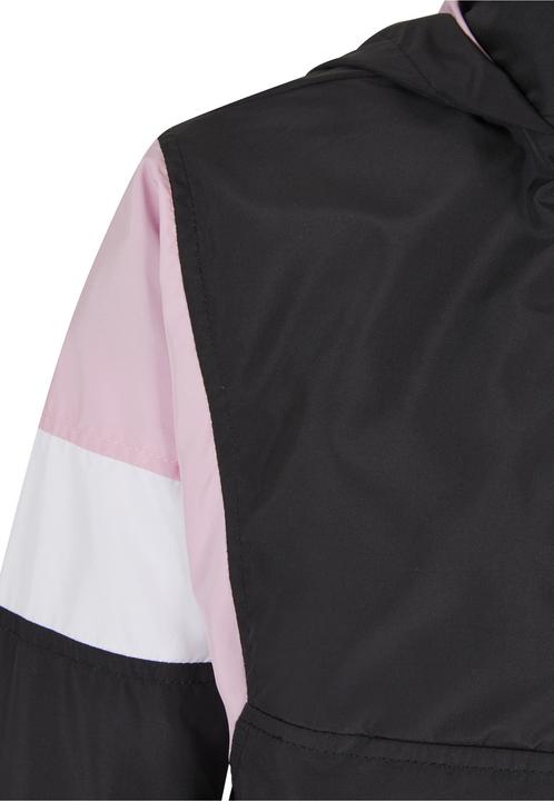 Actual product image Urban Classics Girls Light 3-Tone Pull Over Jacket (110, 116)