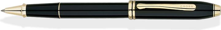 Produktbild Cross Rollerball Townsend Schwarz-Lack goldplattiert (schwarz-lack, 1 x)