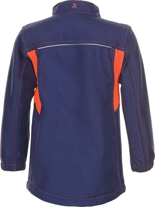 Actual product image Planam Softshell jacket junior navy/orange 110/116 (110)