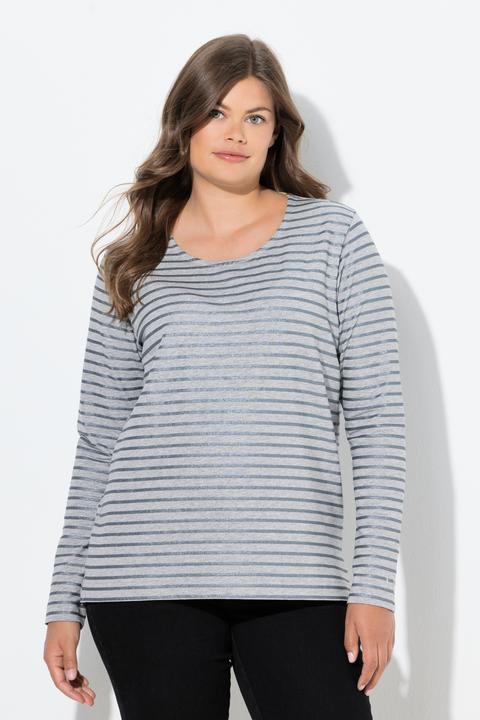 Produktbild Laurasøn Ringelshirt, Langarm, Rundhalsausschnitt (42)