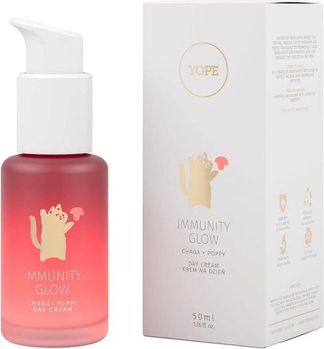 Image du produit Yope Crème de jour Immunity Glow Crème de jour Chaga et P (50 ml, Crème de jour)